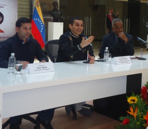 Viceministro Reinaldo Bolívar en Foro 220 años de la insurrección de José Leonardo Chirino